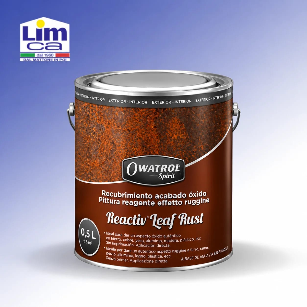 REACTIV LEAF RUST - Rivestimento reagente effetto ruggine