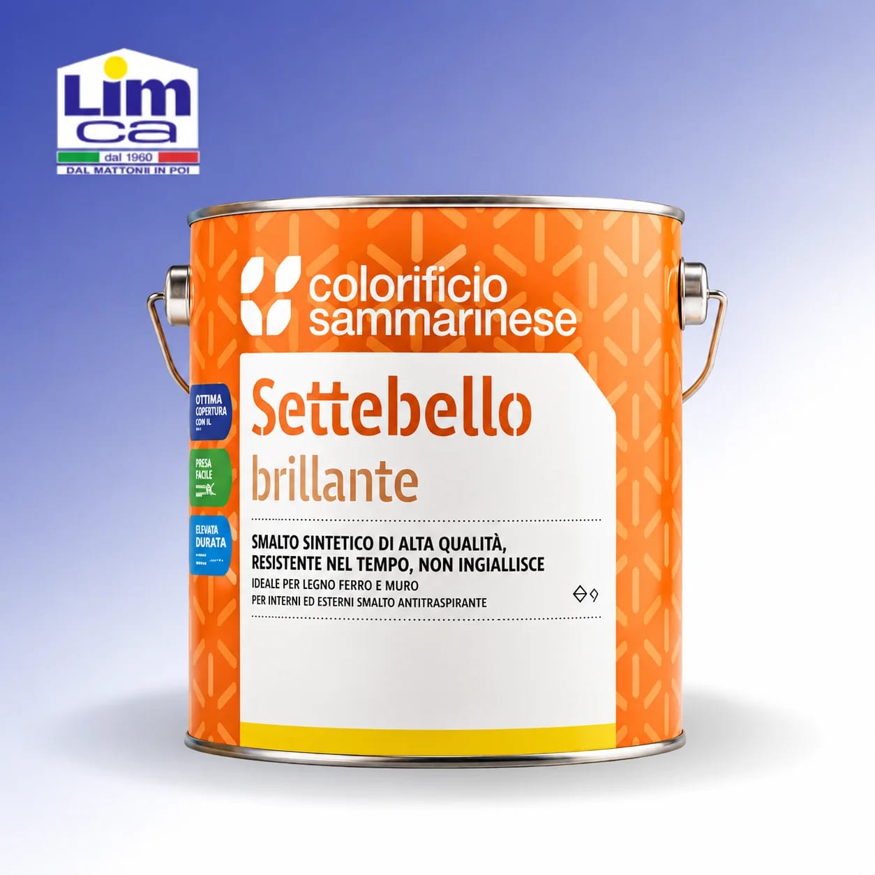 SETTEBELLO ALLUMINIO - Smalto resistente ad alte temperature
