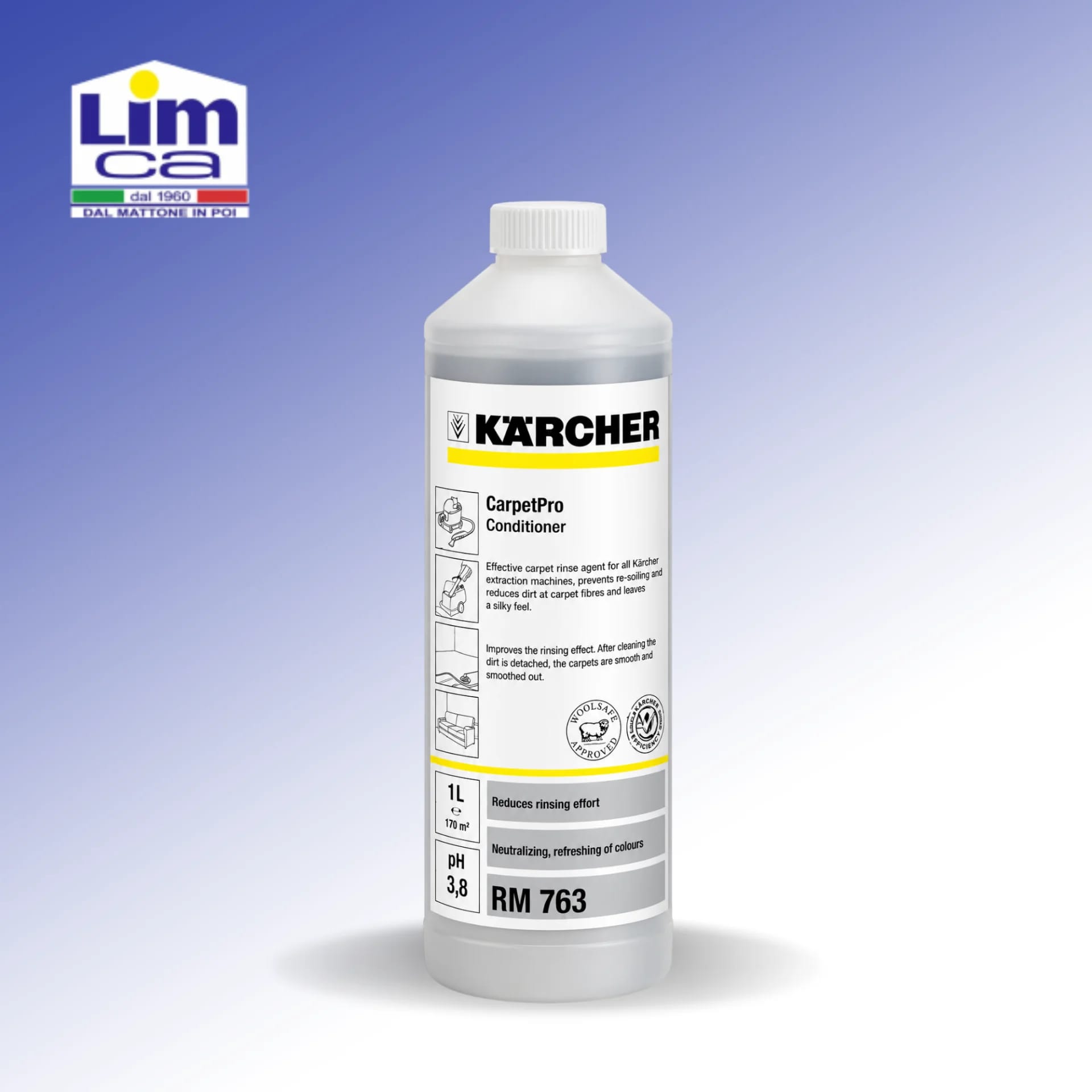 DETERGENTE CARPET-PRO - Detergente per lavaggio tappeti RM 763
