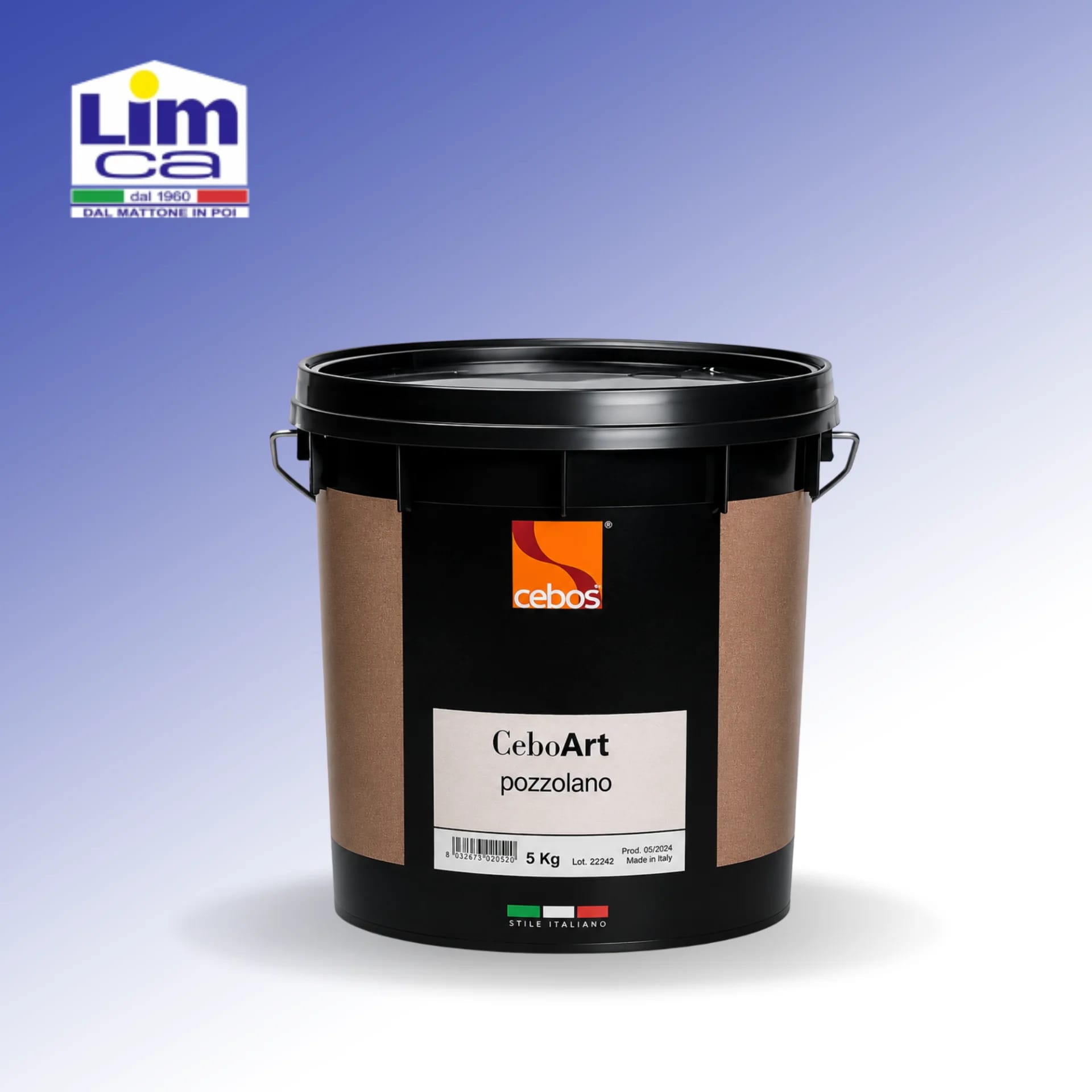 CEBOART POZZOLANO - Rivestimento decorativo effetto cemento interni ed esterni
