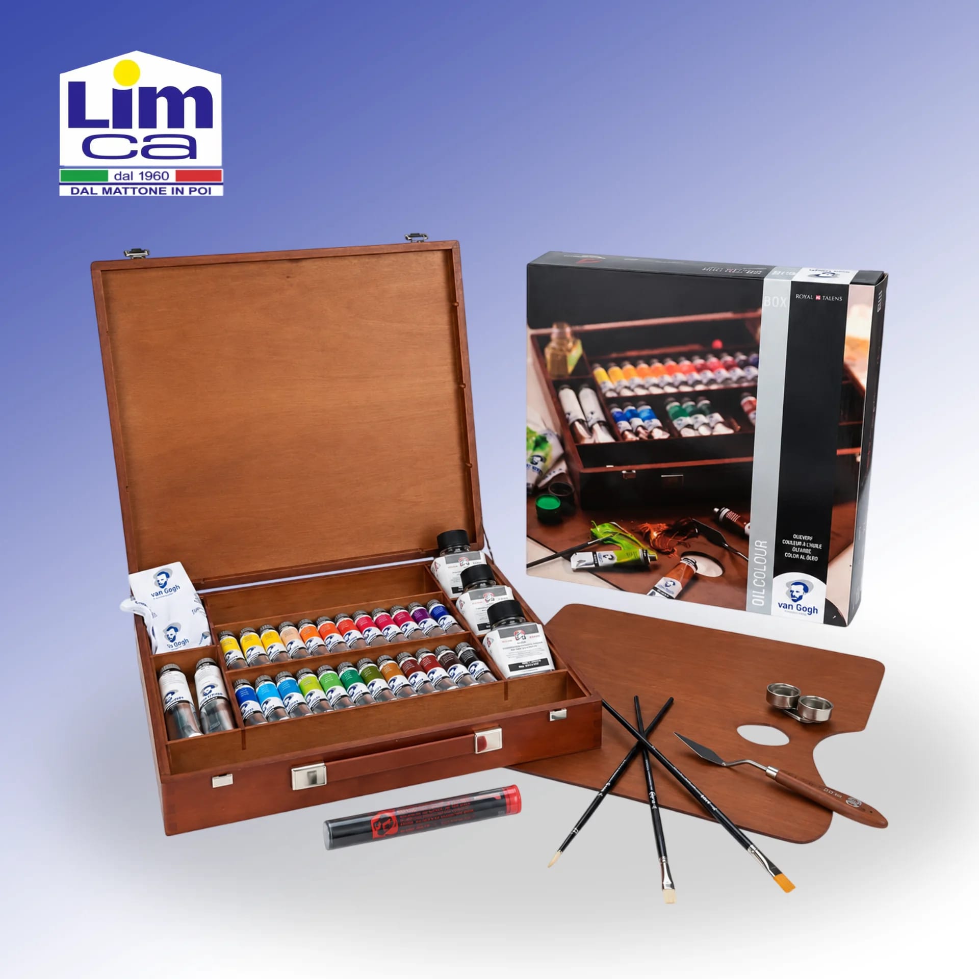 EXPERT BOX VAN GOGH COLORE OLIO – Set Colori a Olio per Pittura Artistica