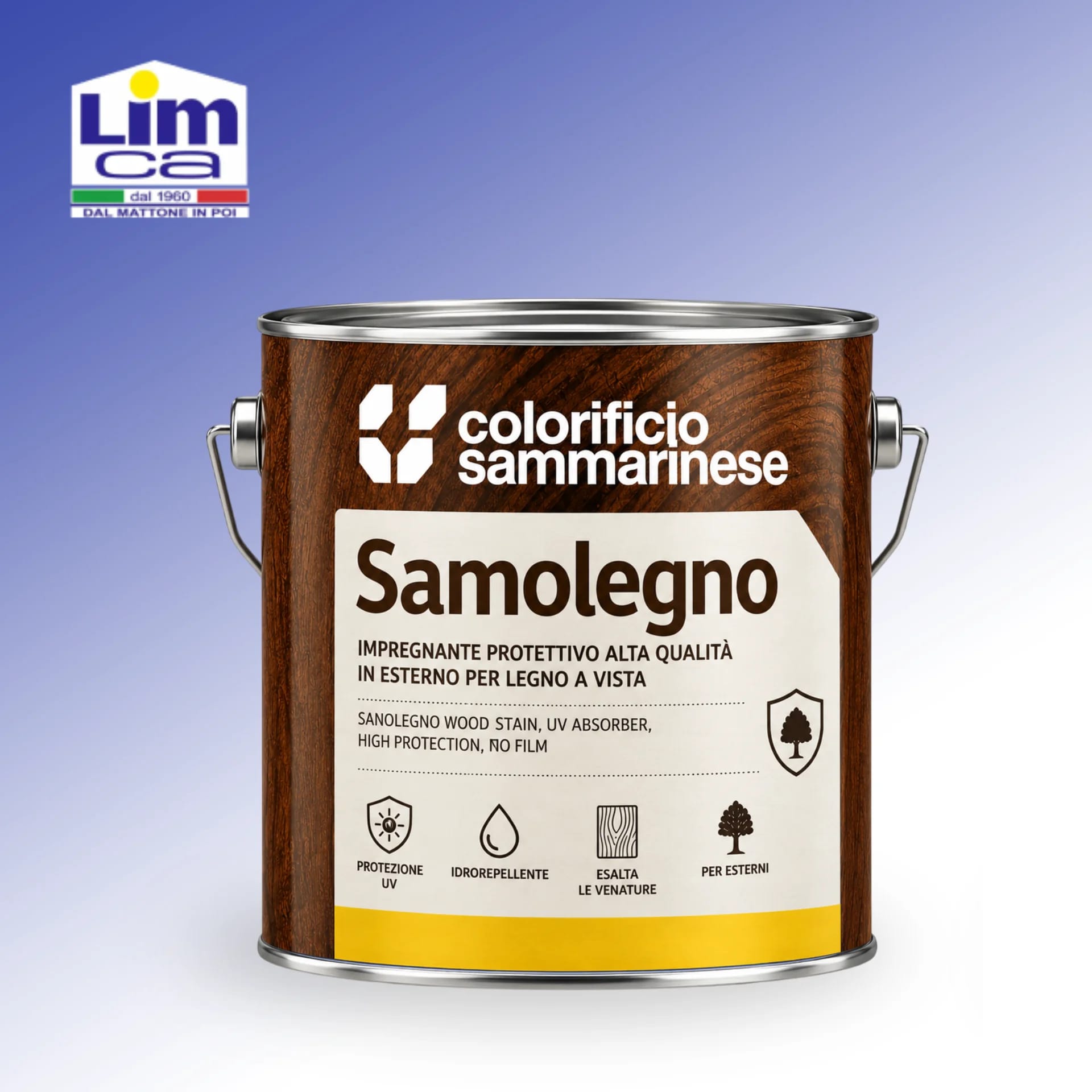 SAMOLEGNO - Impregnante a solvente per legno