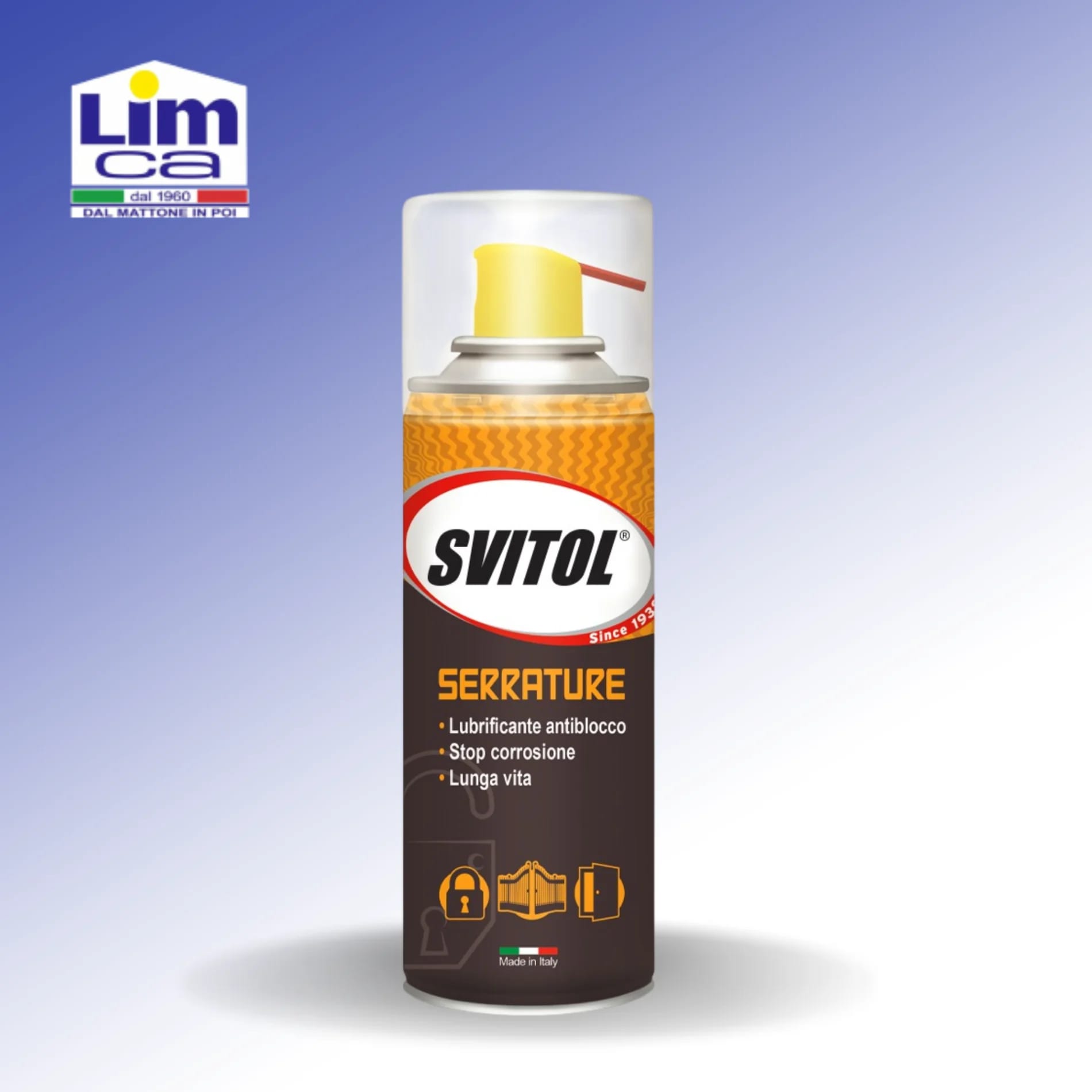 SVITOL SERRATURE 180 ML - Riduce l'attrito e protegge dall'usura