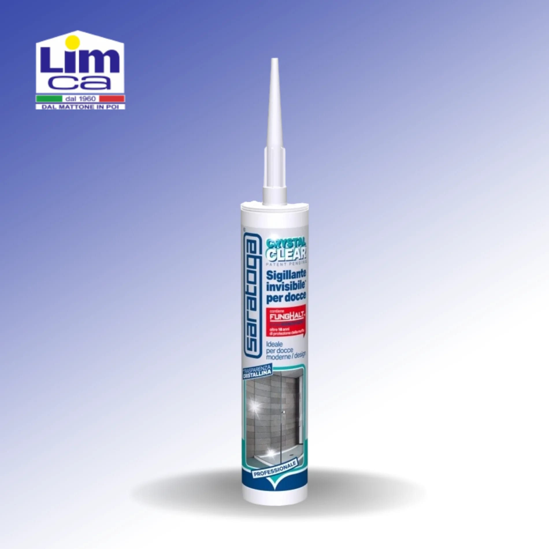 CRYSTAL CLEAR - Sigillante trasparente per sanitari