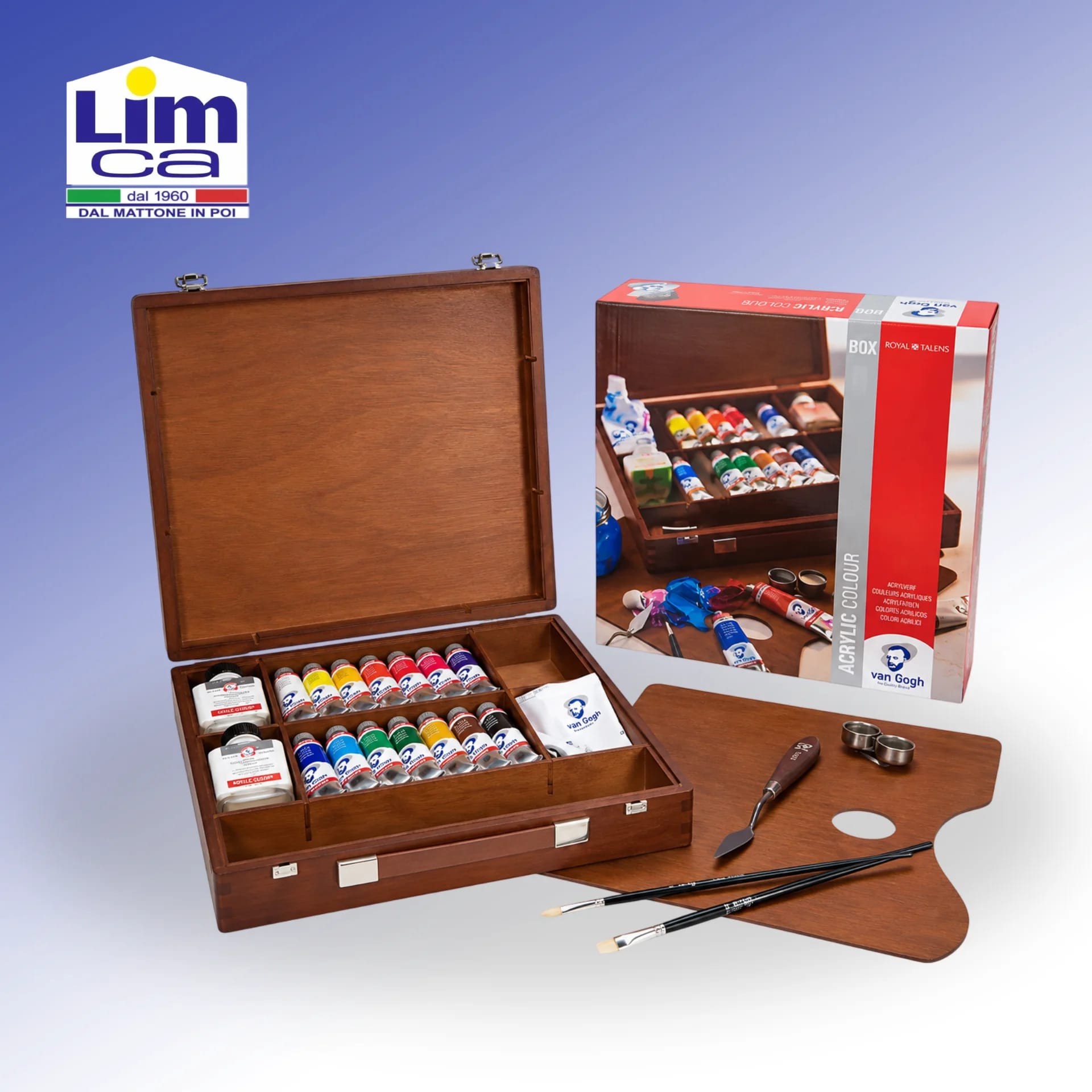 INSPIRATION BOX VAN GOGH ACRYLIC – Set Colori Acrilici per Belle Arti