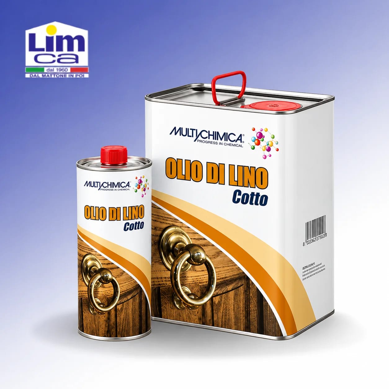 OLIO DI LINO COTTO - Conservazione legno e finitura cotti e laterizi
