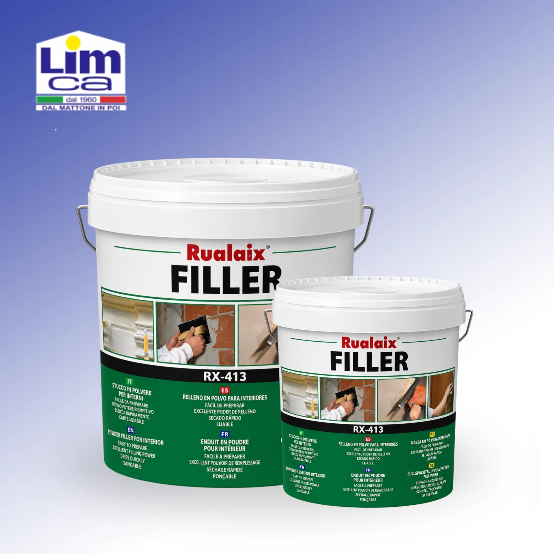 RUALAIX FILLER RX-413 - Stucco in pasta per legno e serramenti