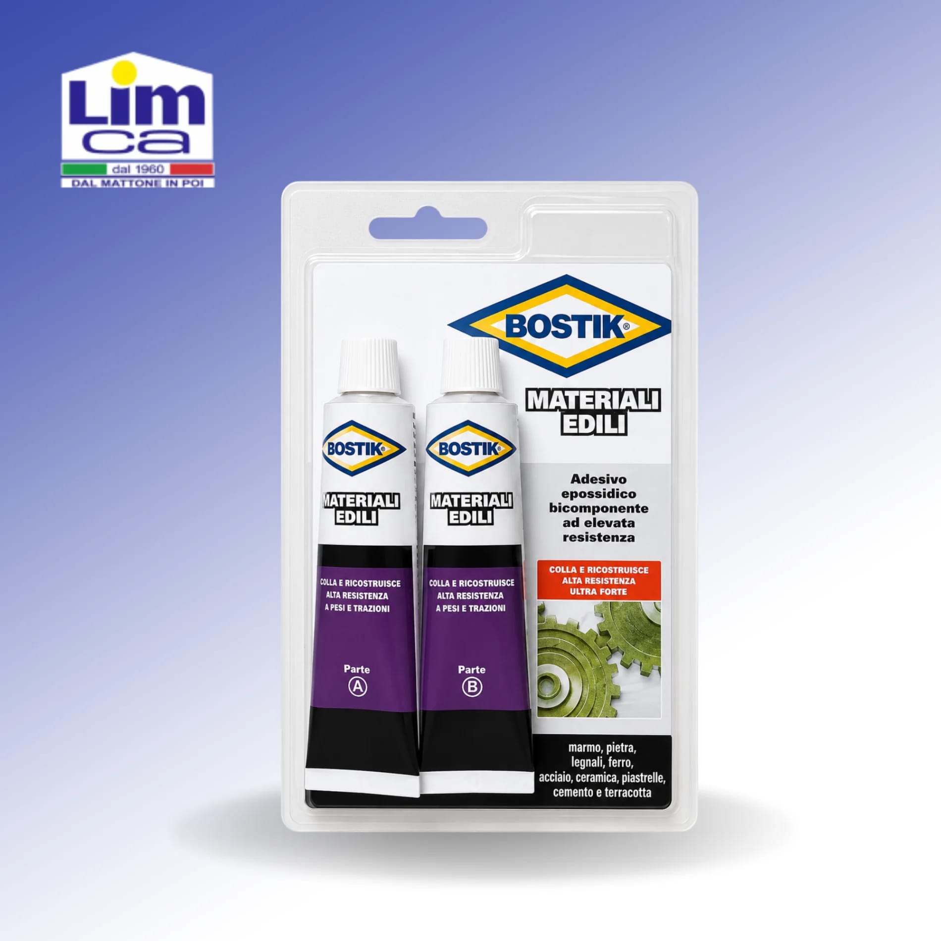 BOSTIK EDILE - Adesivo bicomponente per materiali edili