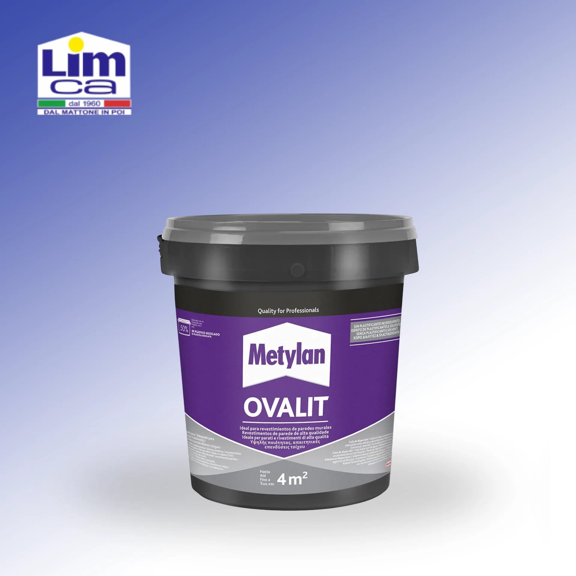 METYLAN OVALIT - Adesivo in pasta per parati e rivestimenti murali