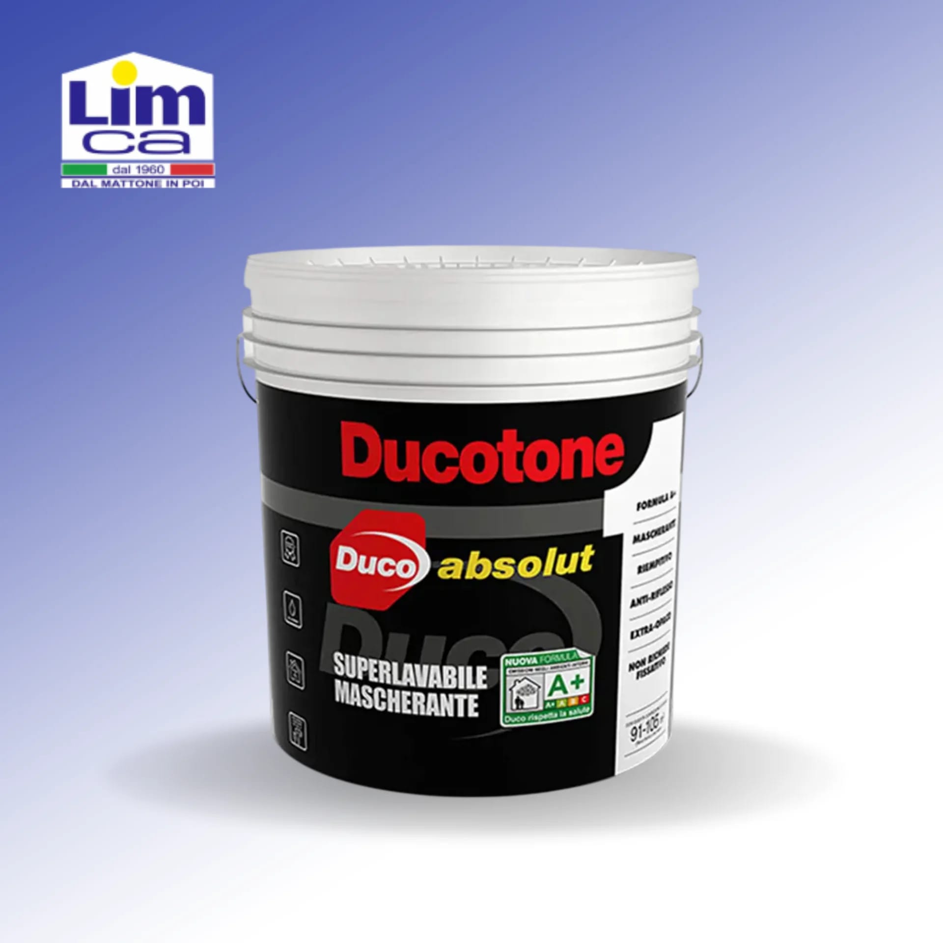 DUCOTONE ABSOLUT A+ - Idropittura superlavabile per interni opaca