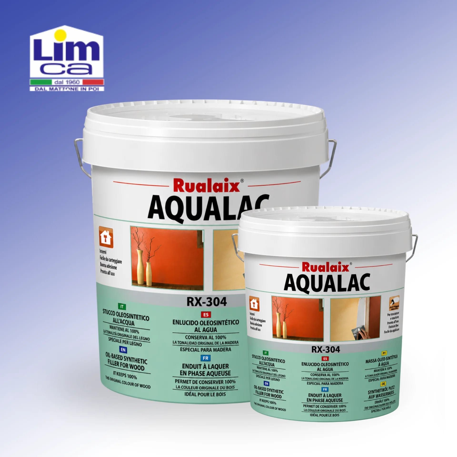 RUALAIX AQUALAC RX-304 - Stucco oleocquoso per interno