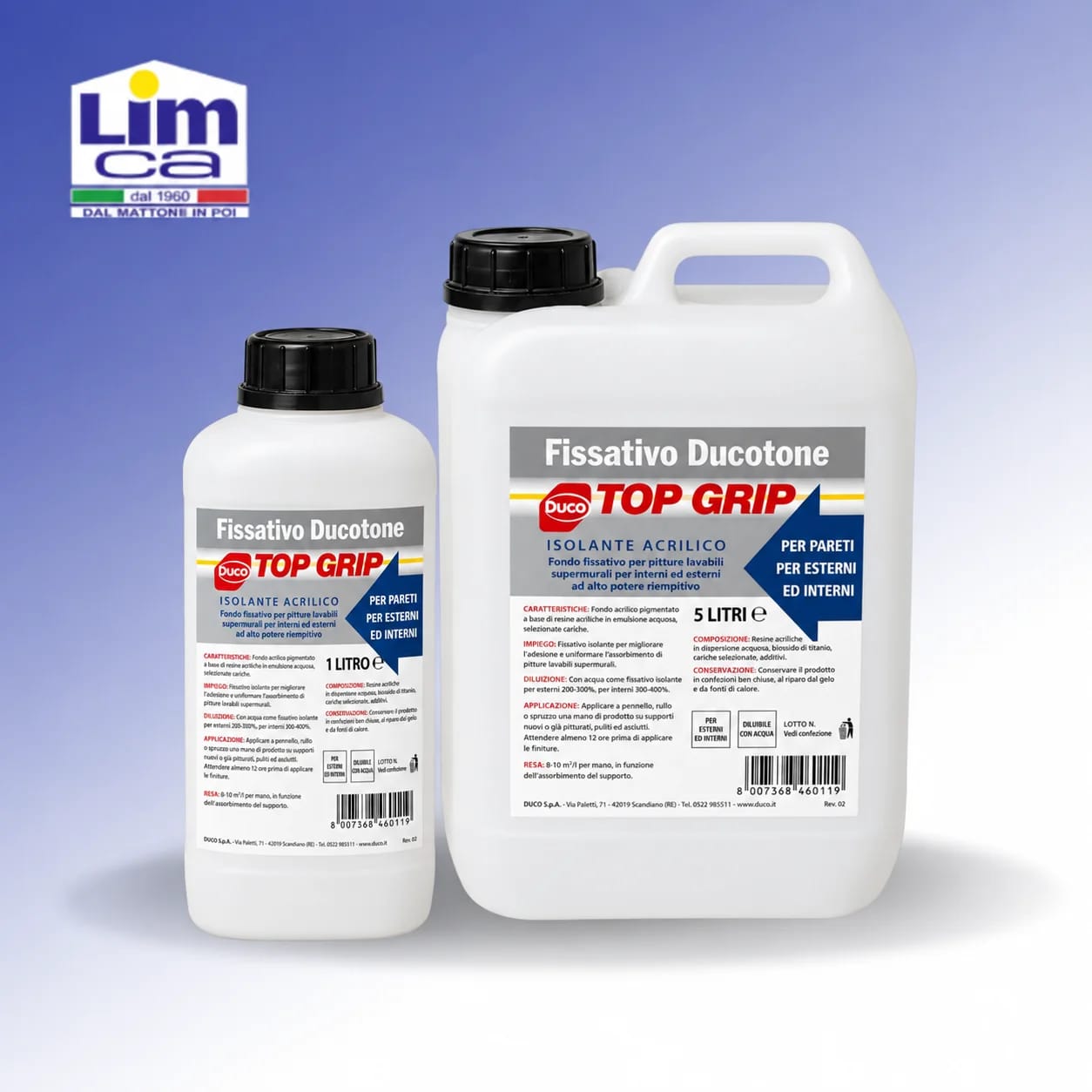 FISSATIVO DUCOTONE TOP GRIP - Fissativo per interno ed esterno