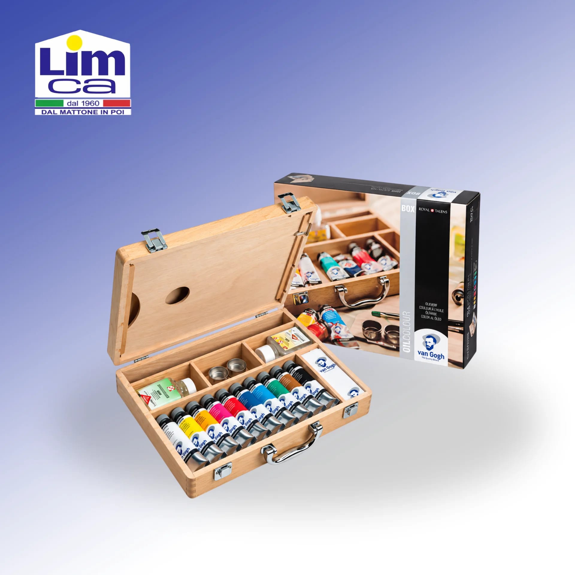 BASIC BOX VAN GOGH COLORE OLIO - Set per Pittura a Olio