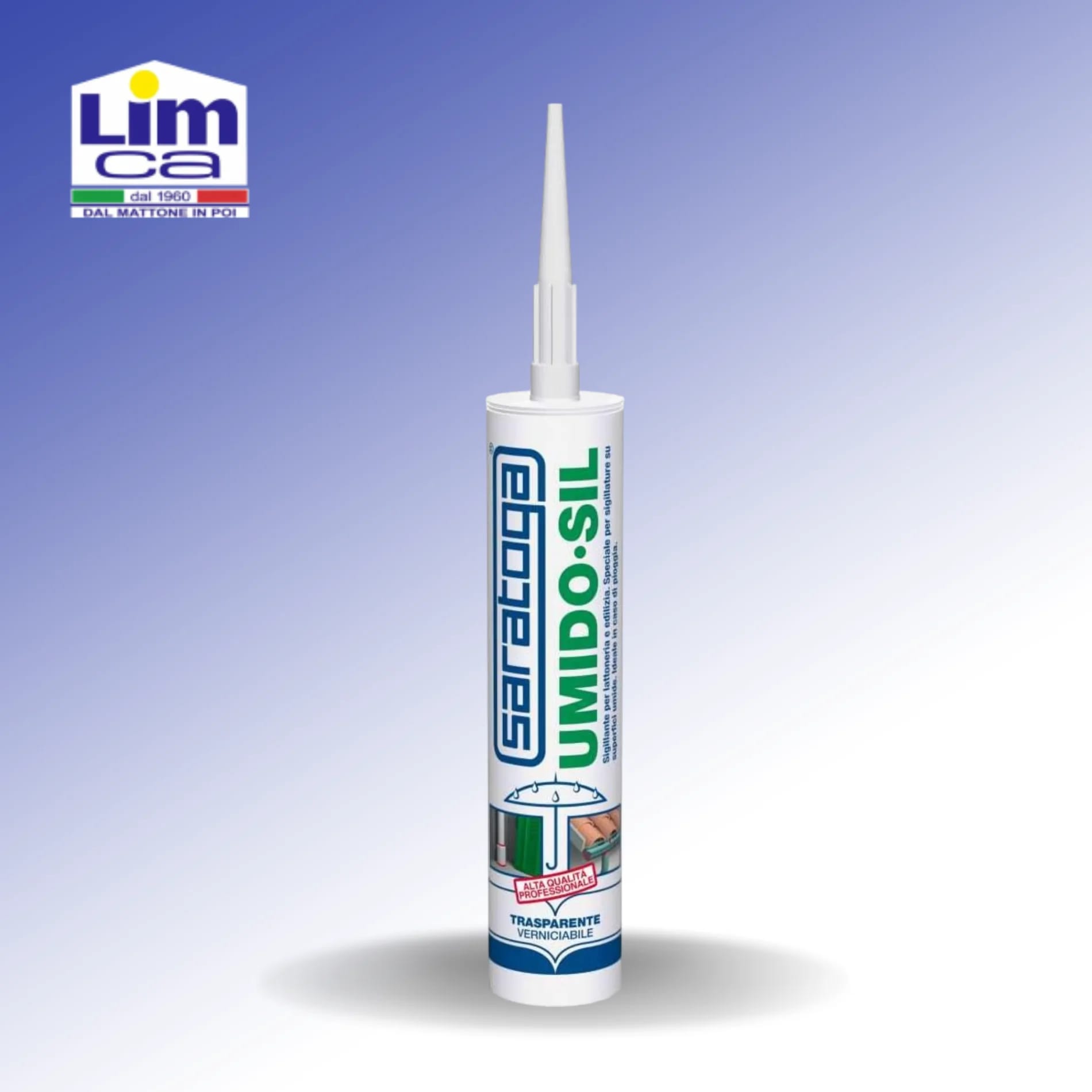 SARATOGA UMIDO SIL - Sigillante trasparente per superfici umide