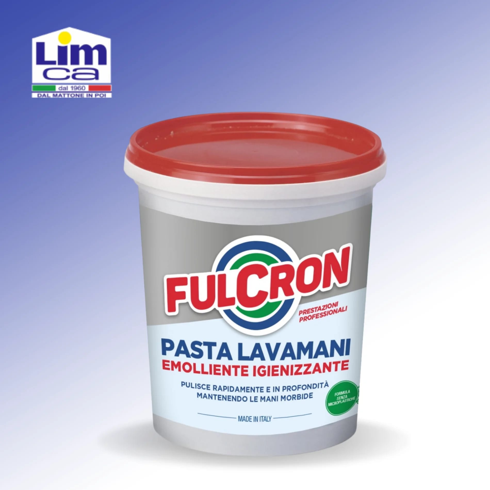 FULCRON PASTA LAVAMANI IGIENIZZANTE - Sgrassante emolliente per sporco ostinato 750 ml
