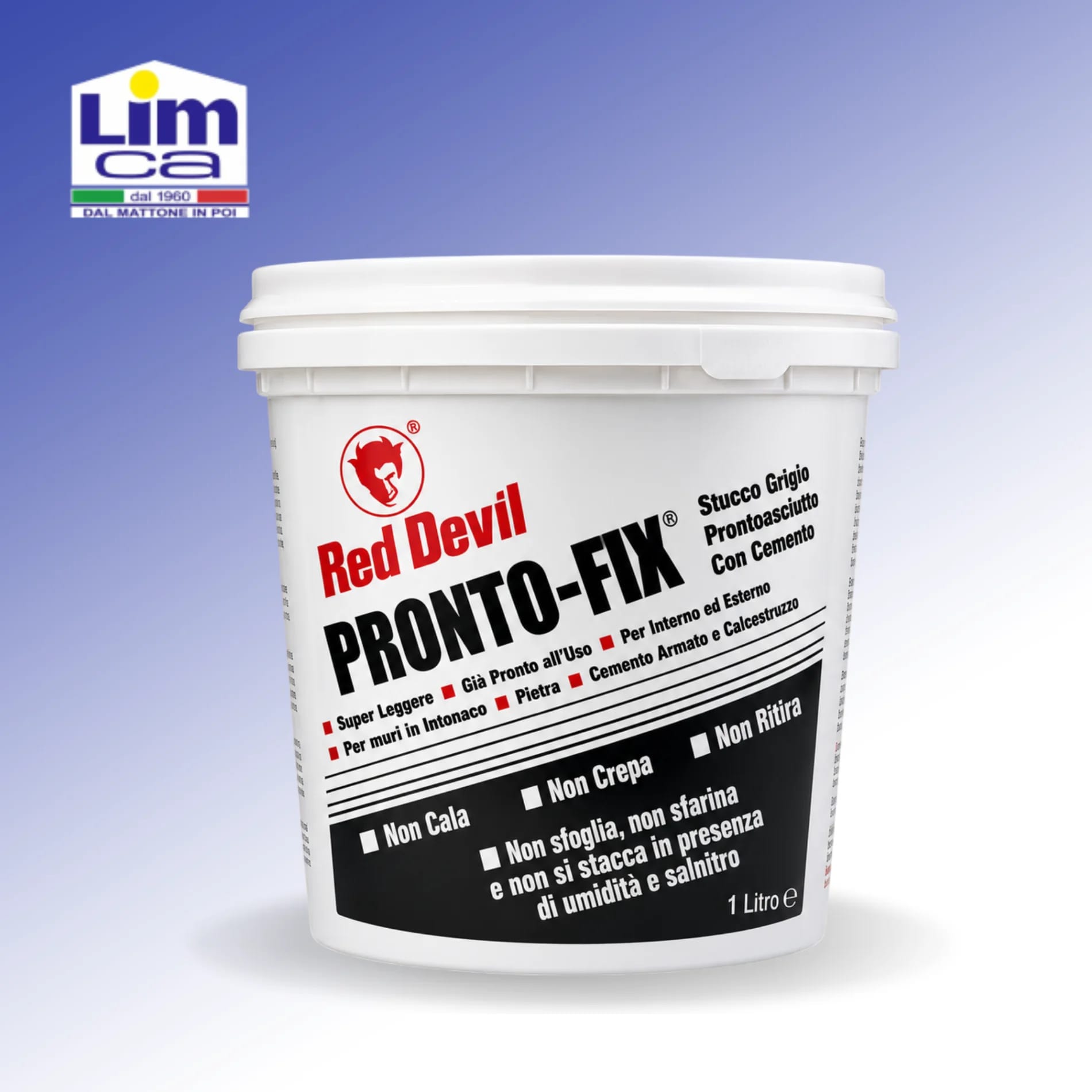 PRONTO FIX - Stucco acrilico grigio
