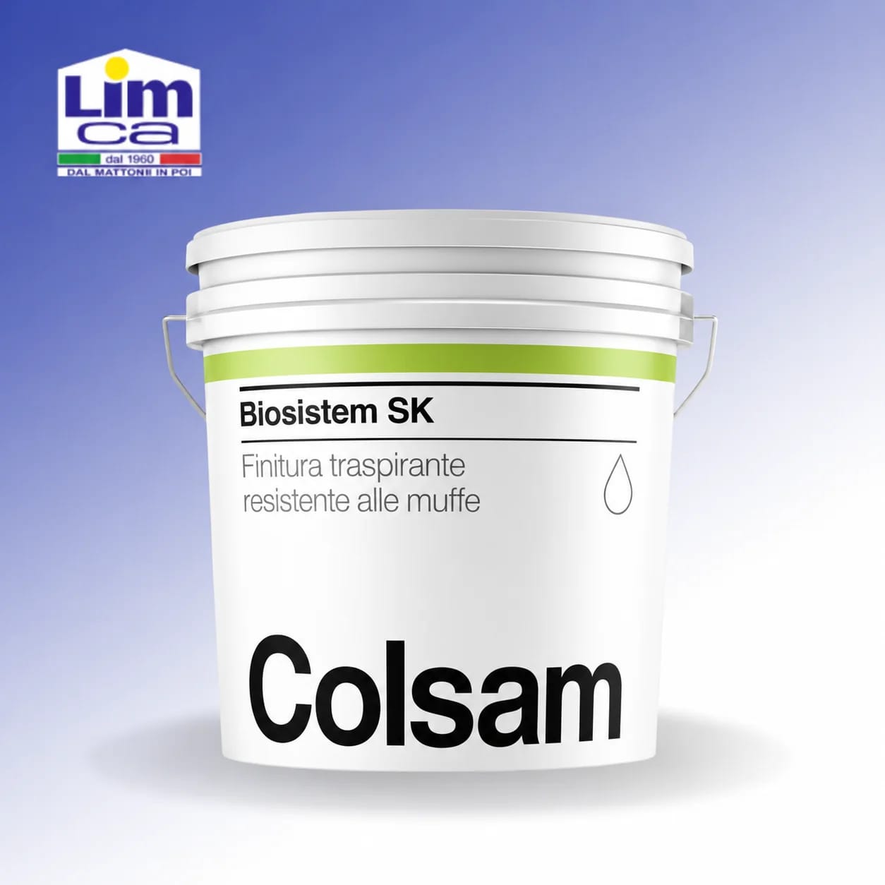 BIOSISTEM SK - Idropittura traspirante antimuffa per interni