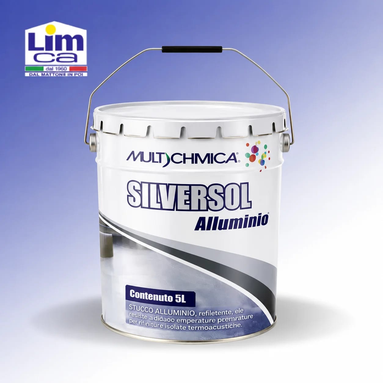 SILVERSOL ALLUMINIO - Vernice alluminio per manti bituminosi