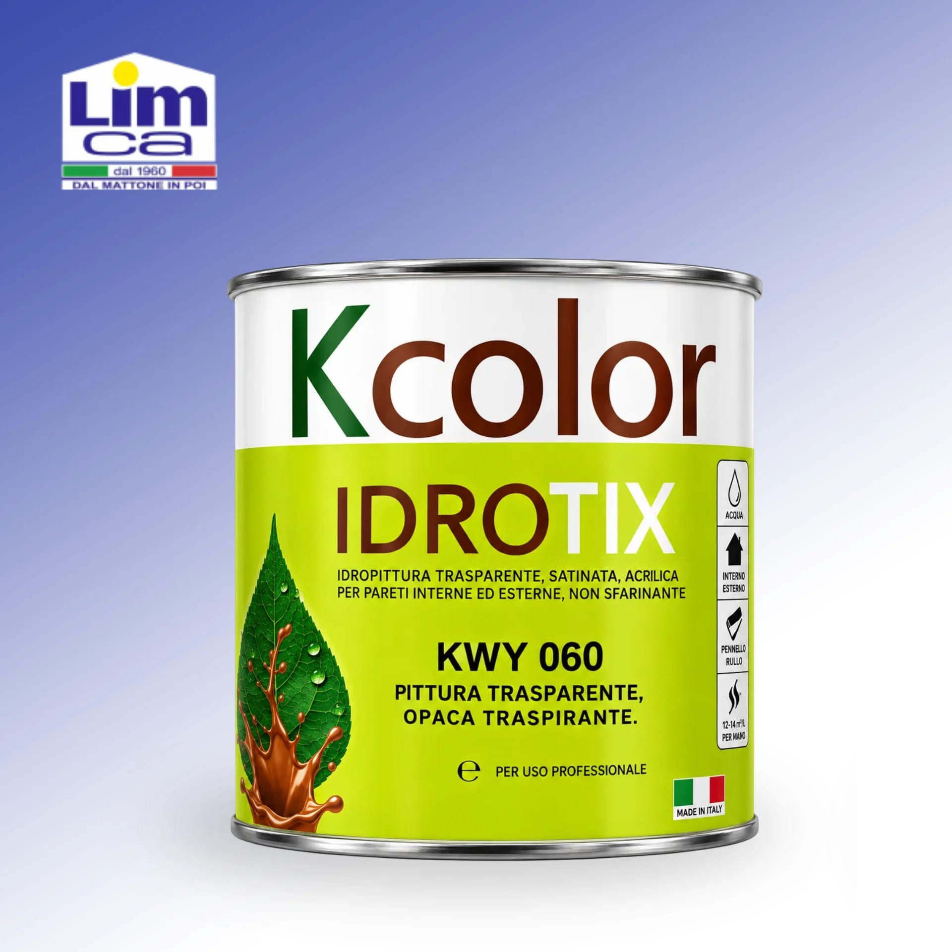 IDROTIX - Finitura all'acqua tixotropica per serramenti