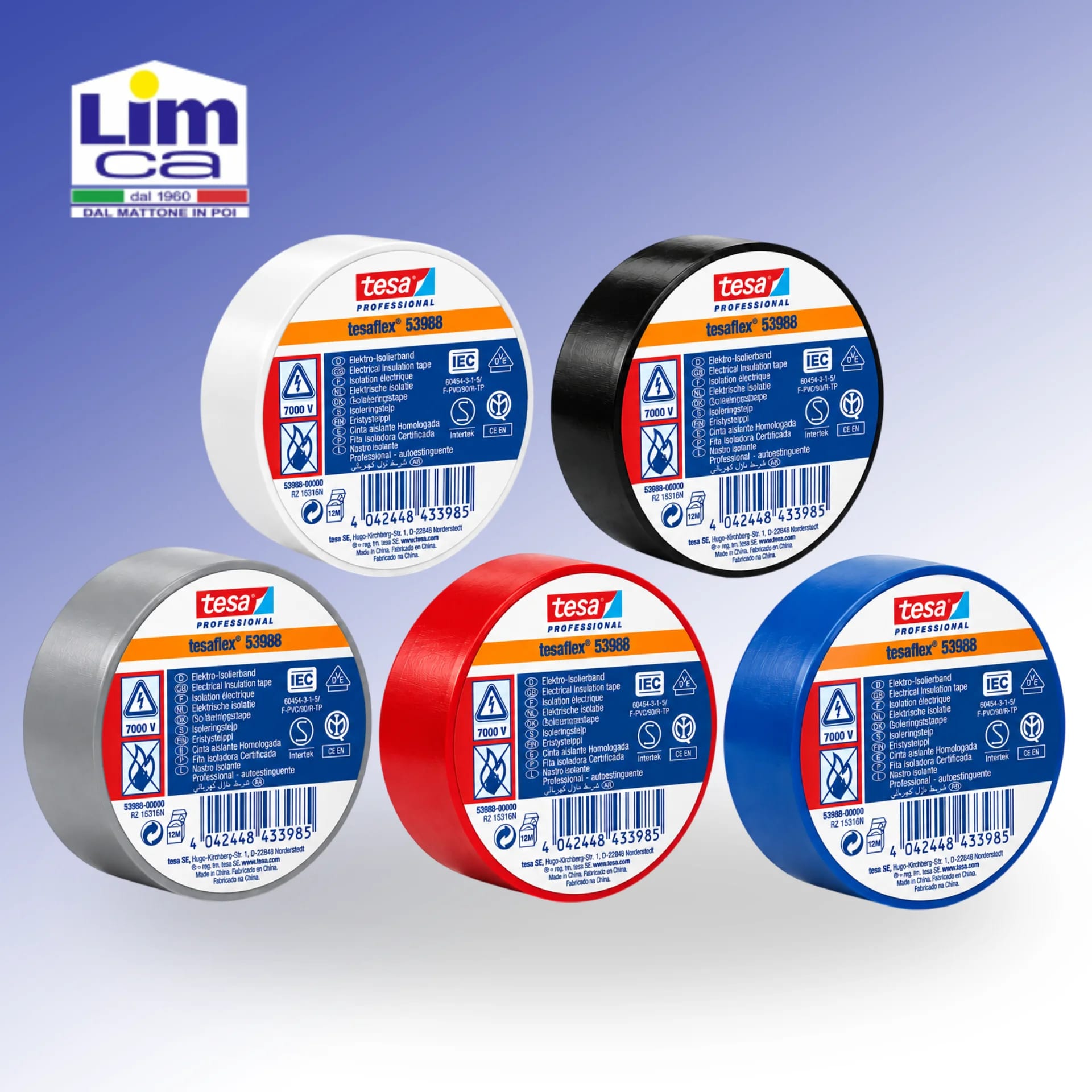 TESAFLEX 53988 - Nastro isolante professionale