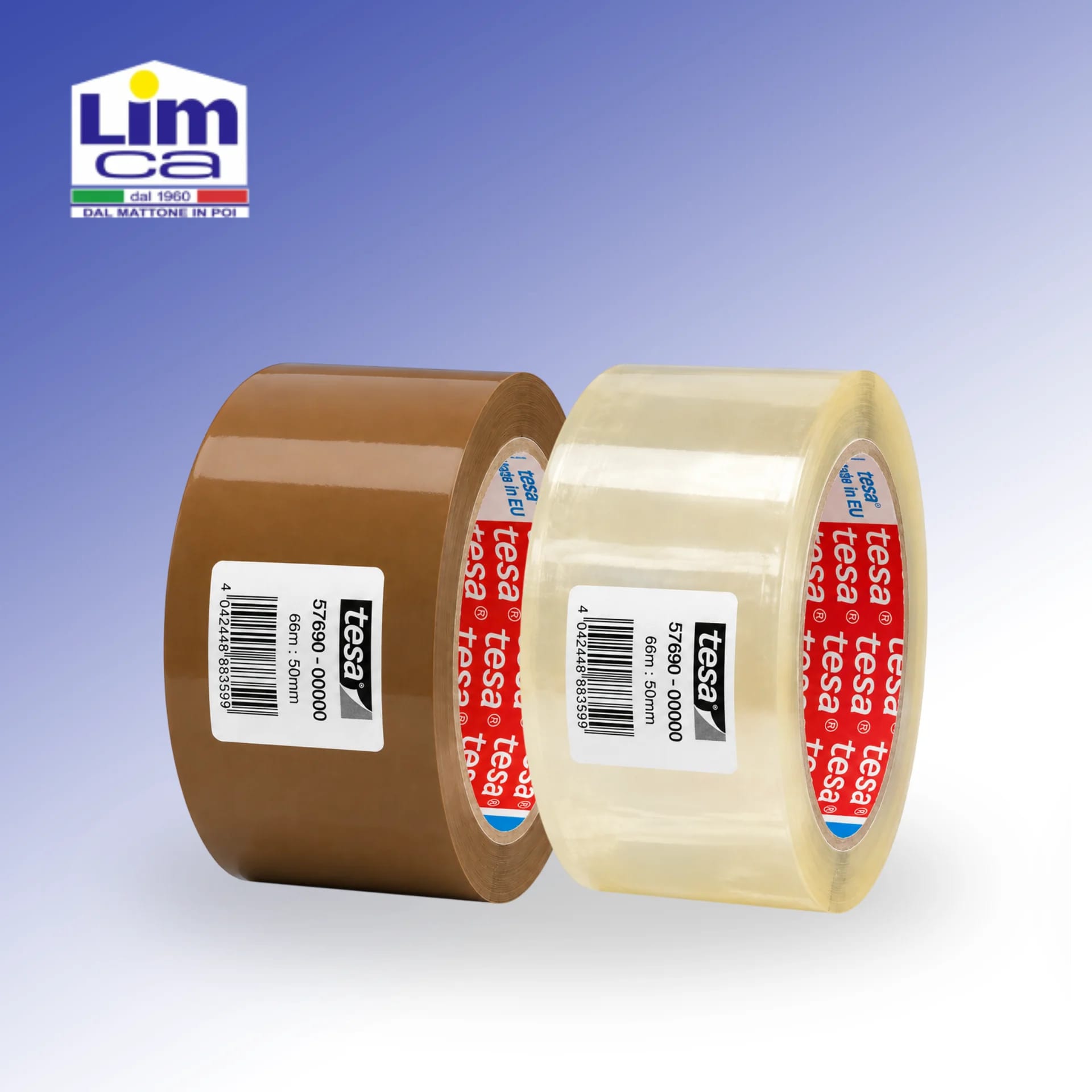 NASTRO PER IMBALLO 50mm x 66m - Con adesivo acrilico all’acqua