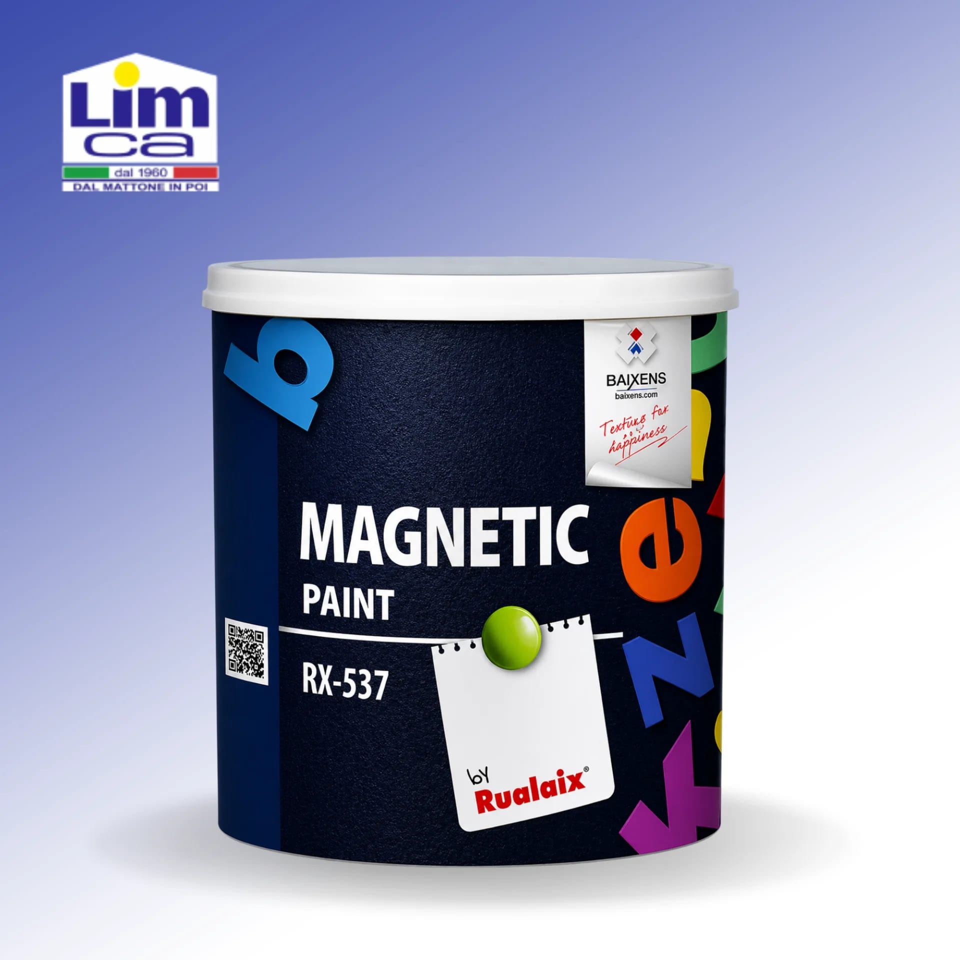 MAGNETICA RX-537 - Pittura magnetica all'acqua opaca