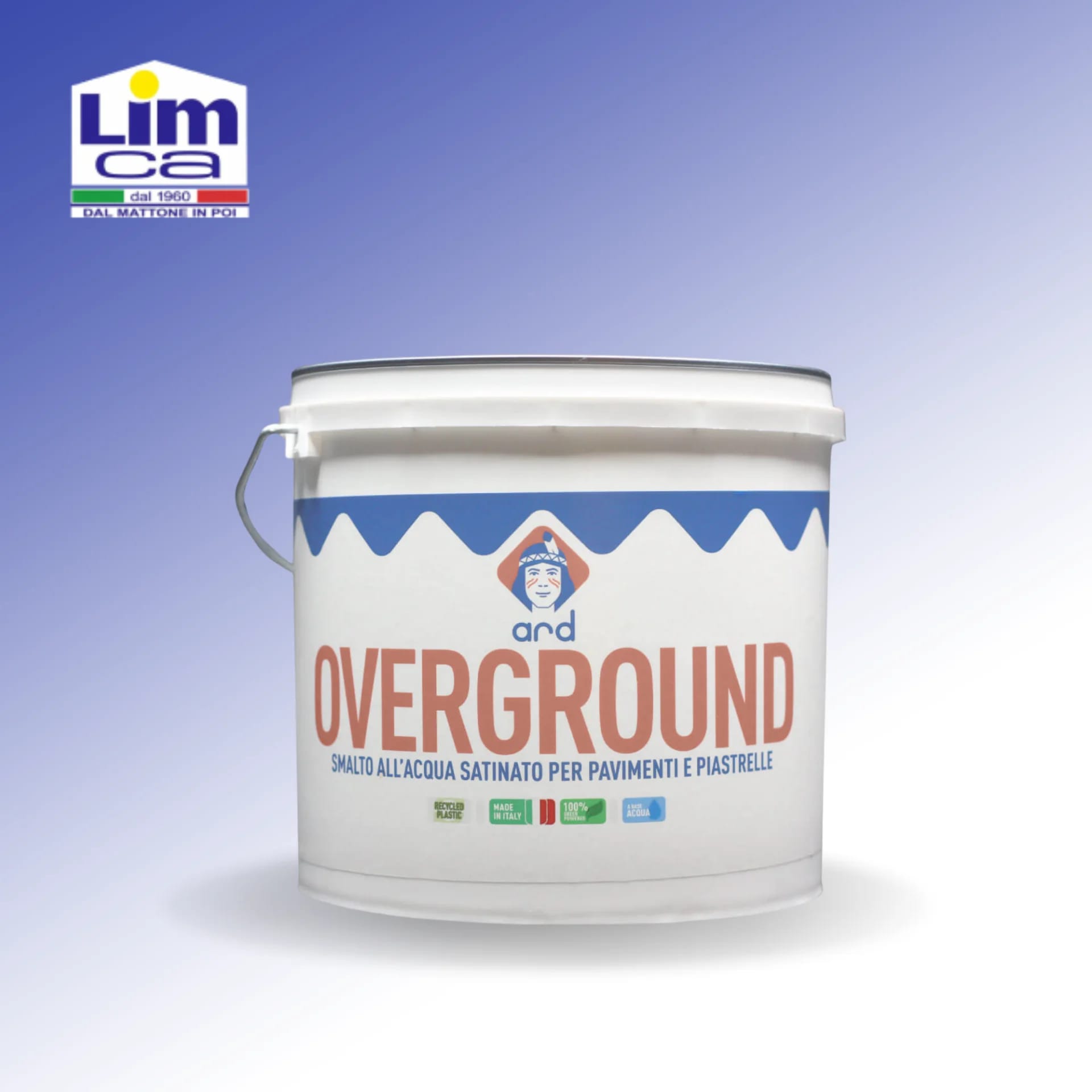 OVERGROUND - Smalto all'acqua satinato