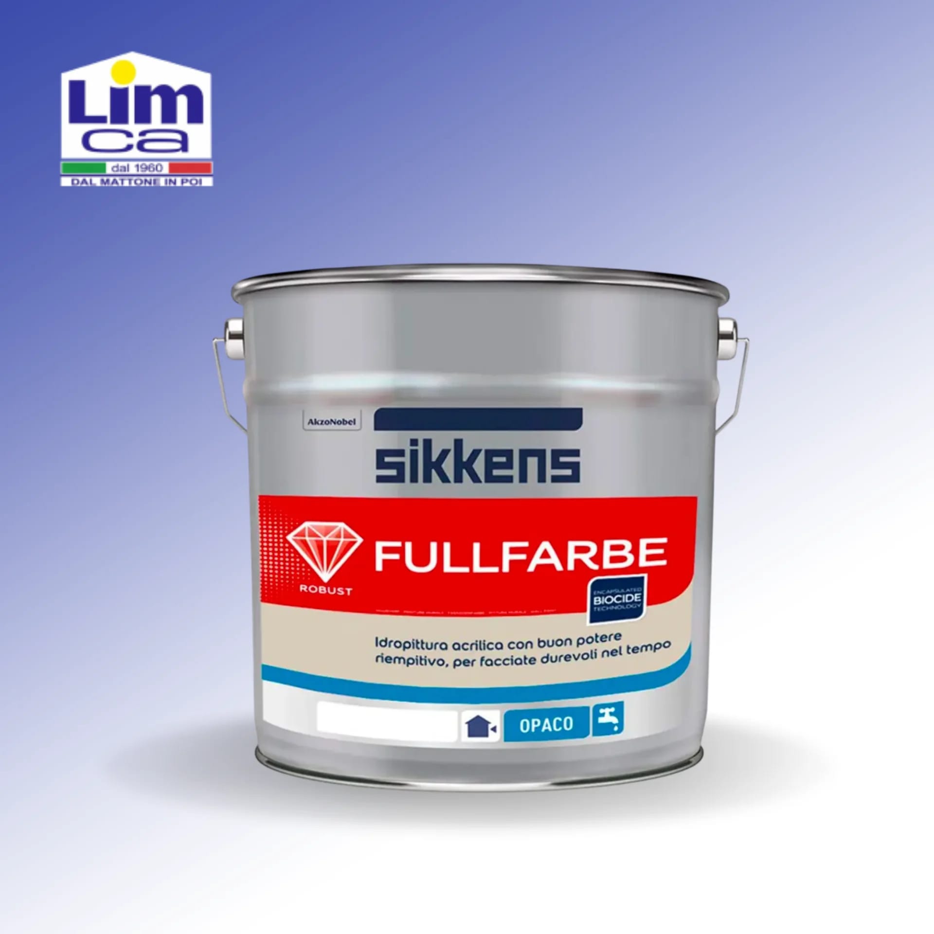FULLFARBE - Idropittura riempitiva per muro esterno