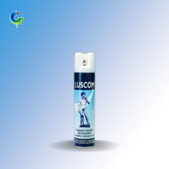 Immagine di Luscom - spray per pulire e lucidare statue e monumenti