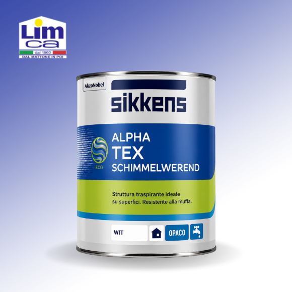 alpha tex schimmelwerend sf idropittura murale traspirante antimuffa
