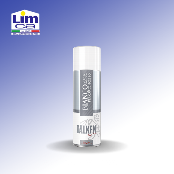 bianco supercoprente spray con antimuffa
