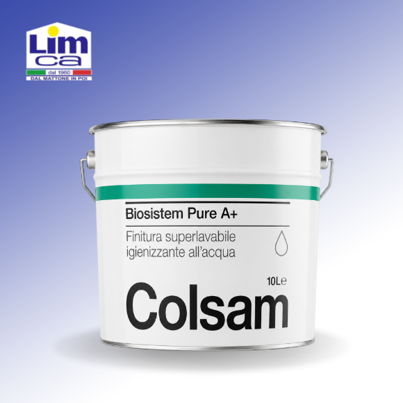 biosistem pure a idropittura lavabile igienizzante