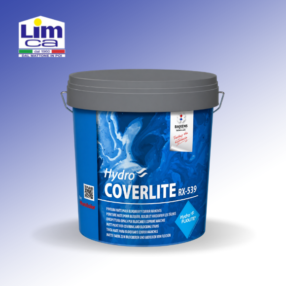 hydro coverlite rx 539 idropittura opaca per bloccare e coprire macchie