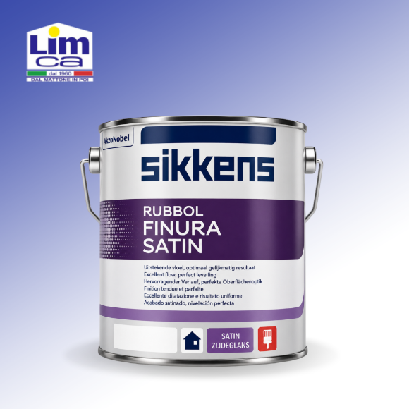 Immagine di RUBBOL FINUTA SATIN - Smalto sintetico satinato legno e ferro