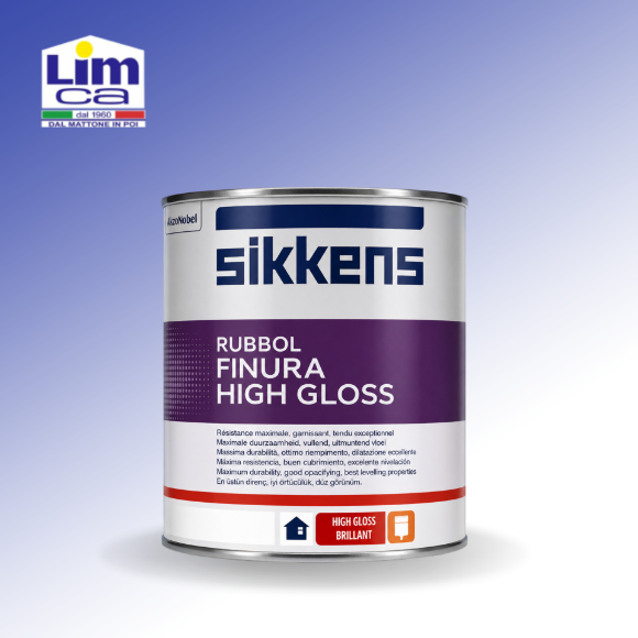 Immagine di RUBBOL FINURA HIGH GLOSS - Smalto sintetico brillante per legno/ferro
