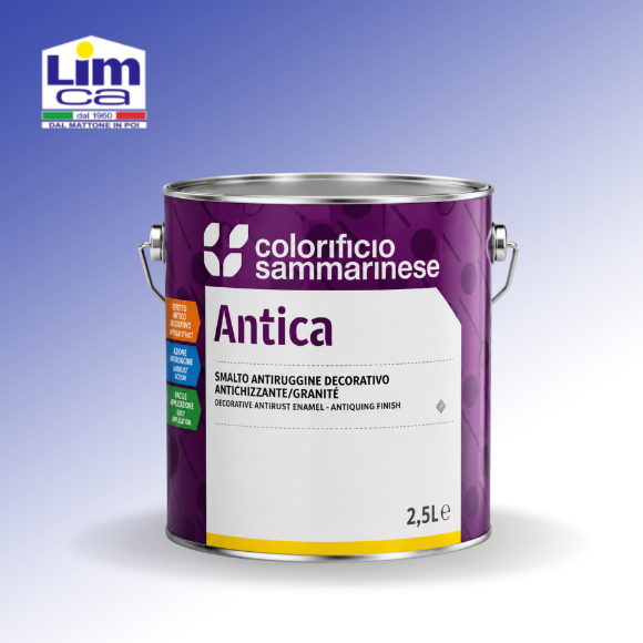 Immagine di ANTICA - Smalto antiruggine ferromicaceo 