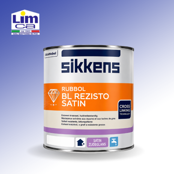 Immagine di RUBBOL BL REZISTO SATIN - Smalto satinato all'acqua