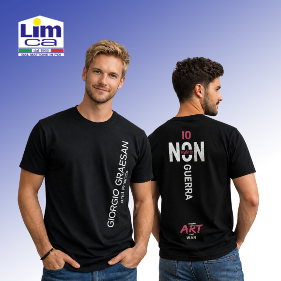Immagine di T-SHIRT GIORGIO GRAESAN - Make Art Not War