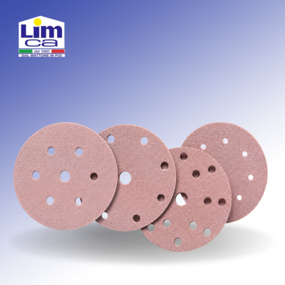Immagine di SAITAC D VEL 4S - Disco autoaggrappanti di carta abrasiva per legno e carrozzeria