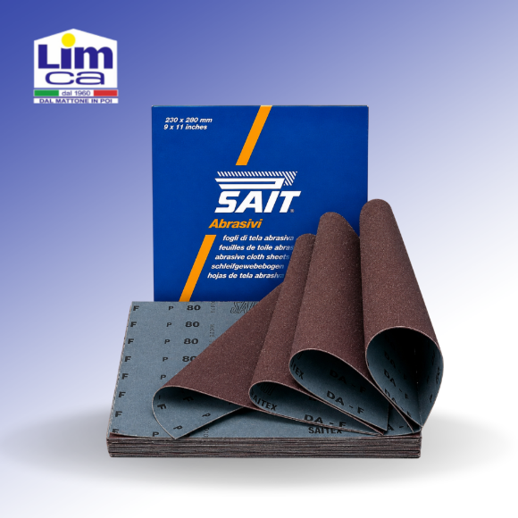 Immagine di S SAITEX DA F - Tela abrasiva per legno, acciai, metalli, cuoio e pelli