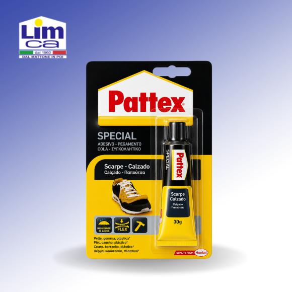 Immagine di PATTEX SCARPE - Adesivo a contatto per scarpe in pelle, cuoio, gomma e tela