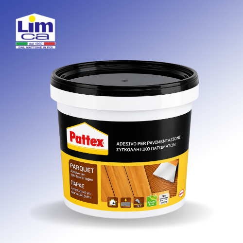 Immagine di PATTEX PARQUET - Adesivo pastoso per la posa di qualsiasi tipo di pavimento in legno e vinilici 