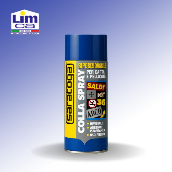 Immagine di COLLA SPRAY RIPOSIZIONABILE - Adesivo spray riposizionabile di altissima qualità