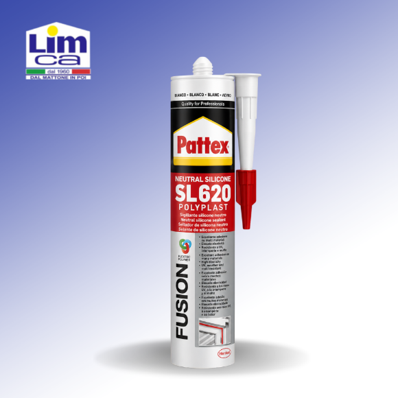 Immagine di PATTEX SL 620 - Sigillante neutro per serramenti ed edilizia