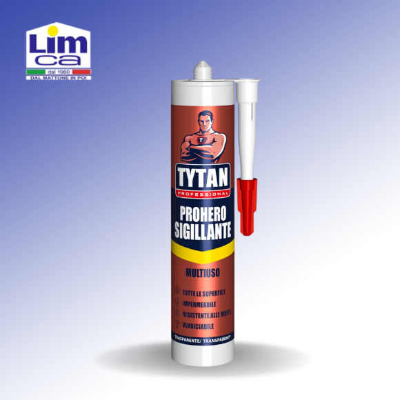 Immagine di TYTAN PROFESSIONAL - Sigillante Pro Hero impermeabile, resistente alla muffa, ai funghi e ad altra corrosione microbica