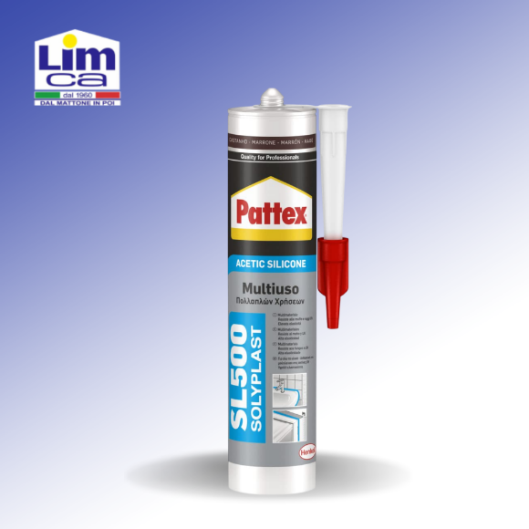 Immagine di PATTEX SL 500 - Sigillante acetico multiuso per materiali non porosi