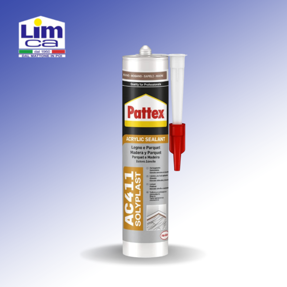 Immagine di PATTEX AC411 - Sigillante acrilico per legno e parquet