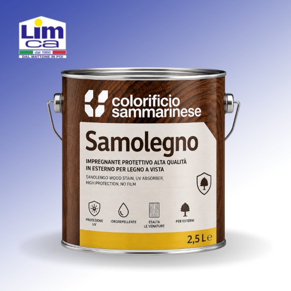 Immagine di SAMOLEGNO - Impregnante a solvente per legno