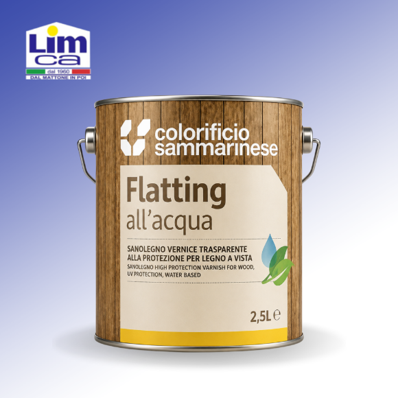 Immagine di SANOLEGNO FLATTING LUCIDA - Vernice trasparente all'acqua