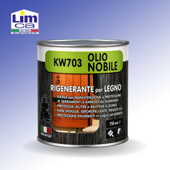 Immagine di OLIO NOBILE KW703 - Olio rigenerante e Protettivo per Legno 
